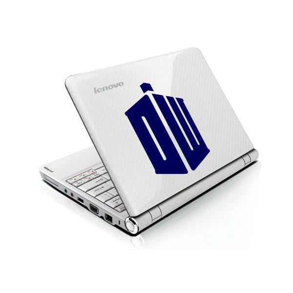 Doctor Who DR Tardis Logo Bumper/Phone/Laptop Sticker | Apex Stickers