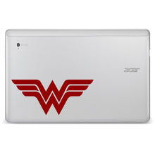 Load image into Gallery viewer, Wonder Woman Superhero Logo Bumper/Phone/Laptop Sticker | Apex Stickers
