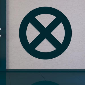 X-Men Professor Xavier Superhero Logo Wall Art Sticker | Apex Stickers