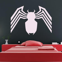 Load image into Gallery viewer, Venom Spiderman Superhero Logo Wall Art Sticker | Apex Stickers
