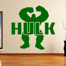 Load image into Gallery viewer, Hulk Avengers Superhero Logo Wall Art Sticker | Apex Stickers
