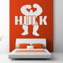 Load image into Gallery viewer, Hulk Avengers Superhero Logo Wall Art Sticker | Apex Stickers

