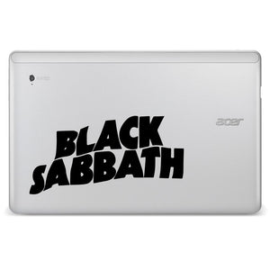 Black Sabbath Band Logo Bumper/Phone/Laptop Sticker | Apex Stickers