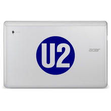 Load image into Gallery viewer, U2 Band Logo  Bumper/Phone/Laptop Sticker | Apex Stickers
