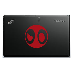 Deadpool Cartoon Superhero Logo Bumper/Phone/Laptop Sticker | Apex Stickers