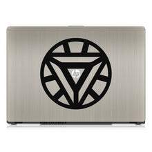 Load image into Gallery viewer, Iron Man Superhero Power Core Chest Bumper/Phone/Laptop Sticker | Apex Stickers
