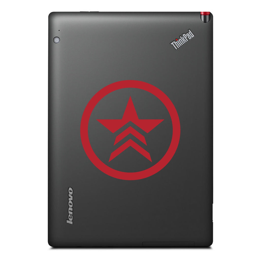 Mass Effect Renegade Computer Game Logo Bumper/Phone/Laptop Sticker | Apex Stickers