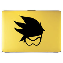 Load image into Gallery viewer, Tracer Head Overwatch Computer Game Bumper/Phone/Laptop Sticker | Apex Stickers
