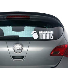 Load image into Gallery viewer, Doctor Who My Other Car is a Tardis Car Bumper Sticker | Apex Stickers
