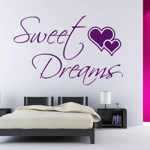 Violet is the new Black 2018 Violet Sweet Dreams Wall Art Sticker