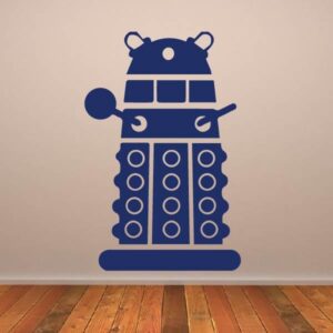 Doctor Who Stylised Dalek Wall Art Sticker | Apex Stickers