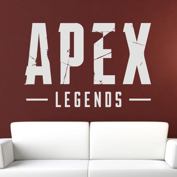 Apex Legends Stickers, Wall Art and Decals: The Perfect Gift for Gamers Apex Legends Logo Sticker for Walls