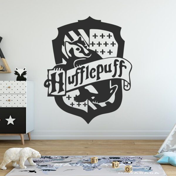 Harry Potter Hufflepuff Crest Wall Sticker | Apex Stickers