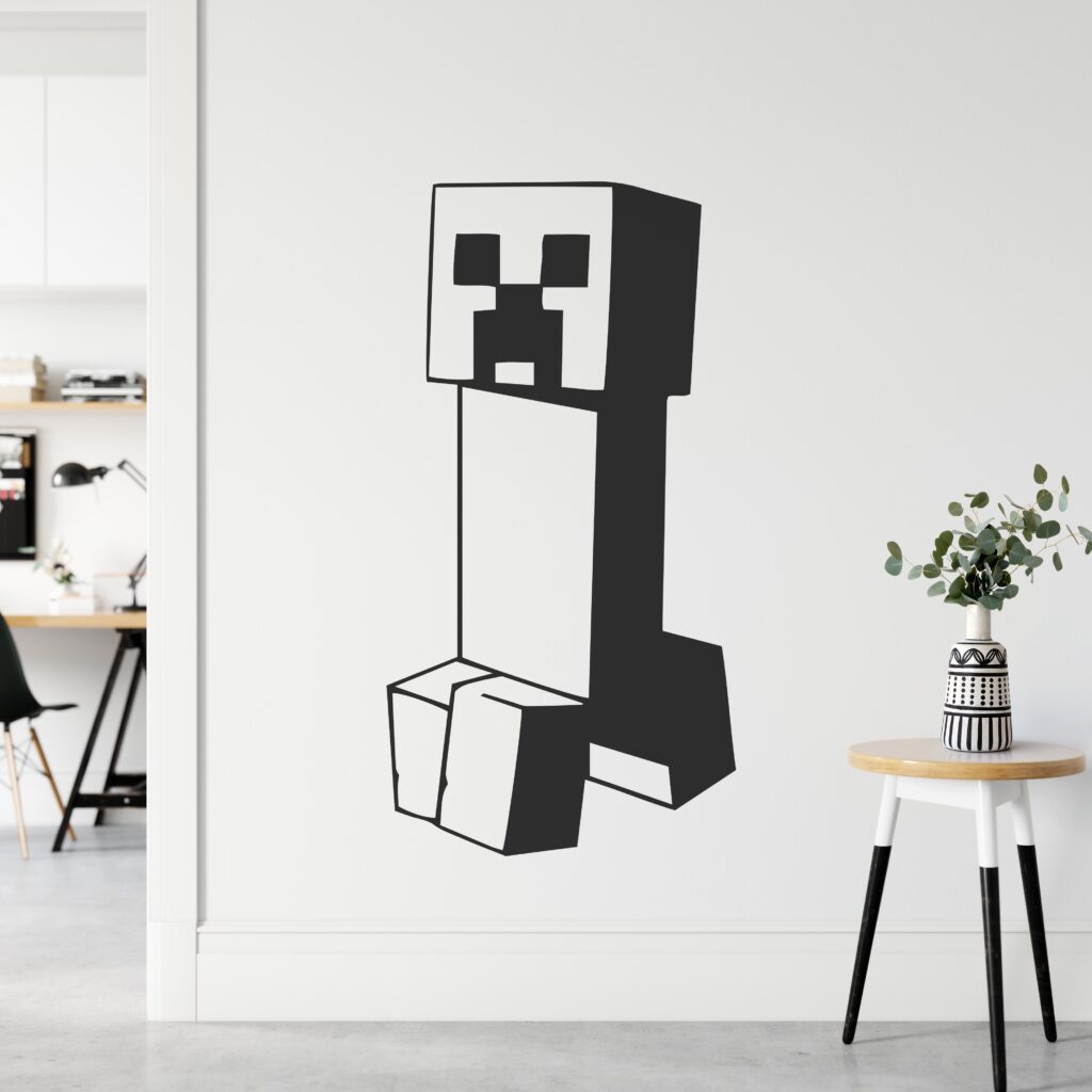 Minecraft Creeper Wall Sticker | Apex Stickers