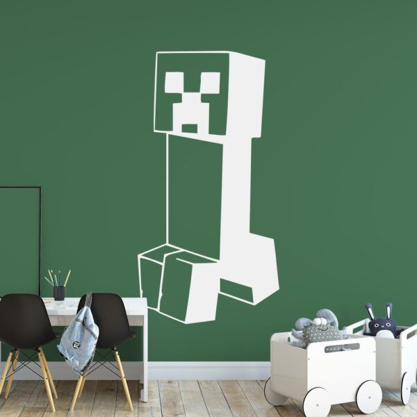 Minecraft Creeper Wall Sticker | Apex Stickers