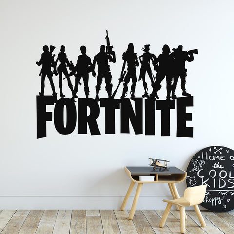 What is a Wall Sticker: Everything You Need to Know Fortnite Logo Squad Wall Sticker | Apex Stickers