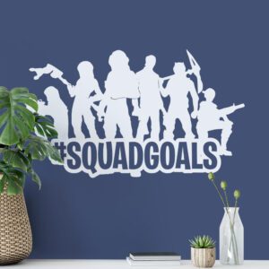 Fortnite Squad Goals Wall Sticker | Apex Stickers