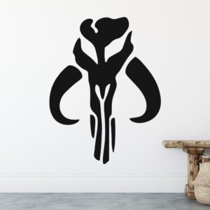 Star Wars Mandalorian Logo Wall Sticker | Apex Stickers