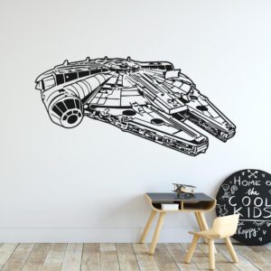 Star Wars Millennium Falcon Wall Sticker | Apex Stickers