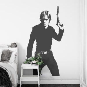 Star Wars Luke Skywalker Wall Sticker | Apex Stickers