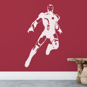 Iron Man Flying Wall Sticker | Apex Stickers