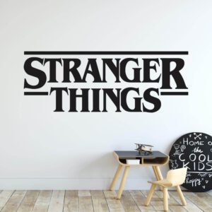 Stranger Things Logo Wall Sticker | Apex Stickers