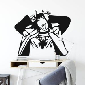 Eddie Stranger Things Horns Wall Sticker | Apex Stickers