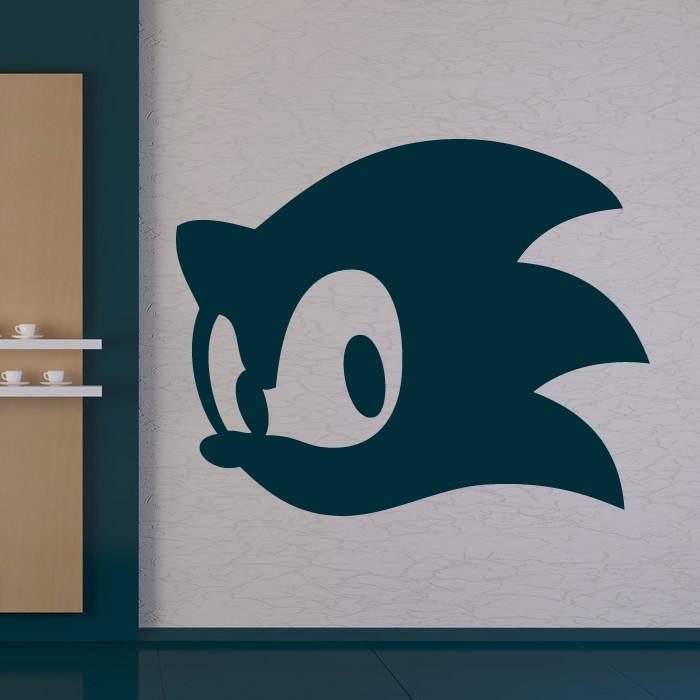 Why Are Retro Gaming Wall Stickers All The Rage? Sonic the Hedgehog Wall Sticker Art
