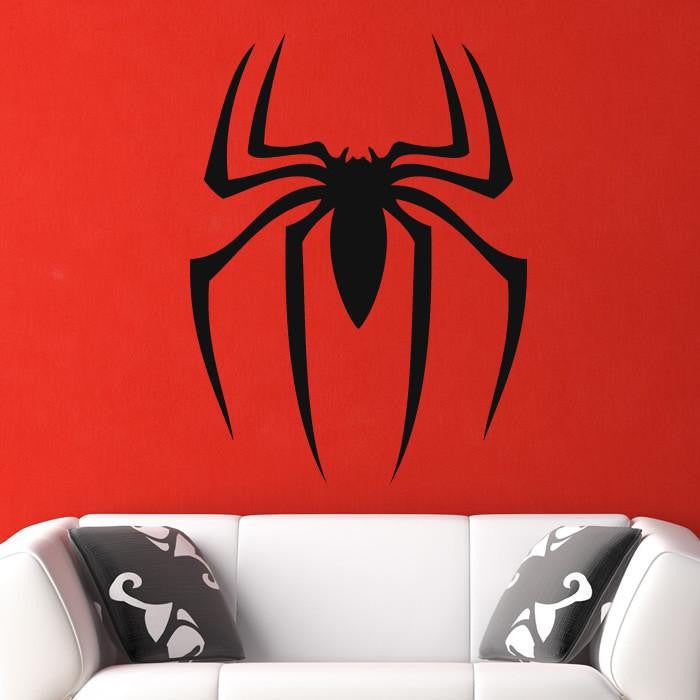 Avengers Wall Stickers Top The Superhero Wall of Fame Spiderman Logo Wall Sticker