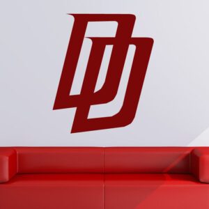Daredevil Superhero Logo Wall Art Sticker | Apex Stickers