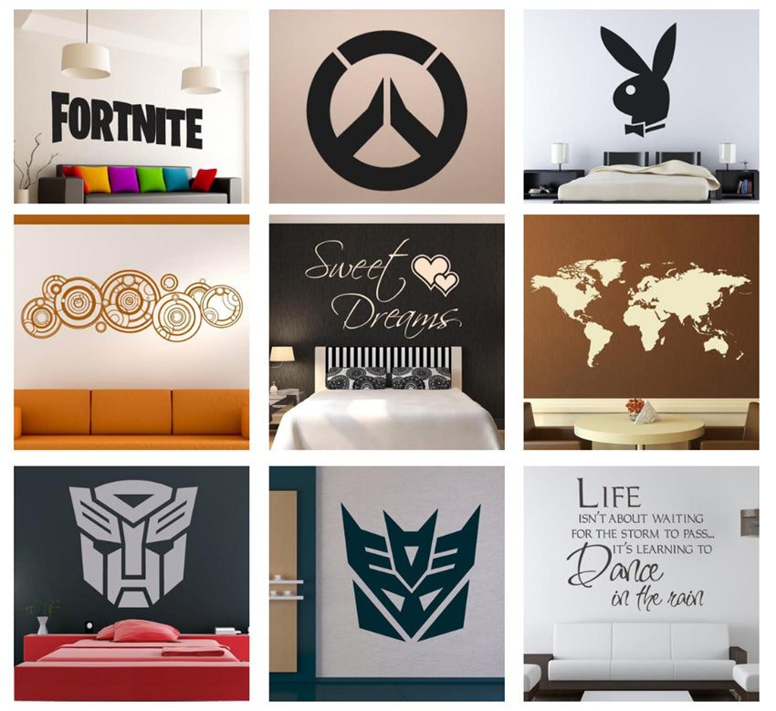 How to Level-up Your Home with Wall Stickers Custom Wall Stickers