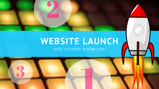 Website Launch | Apex Stickers