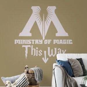 Harry Potter Ministry of Magic Logo Wall Sticker