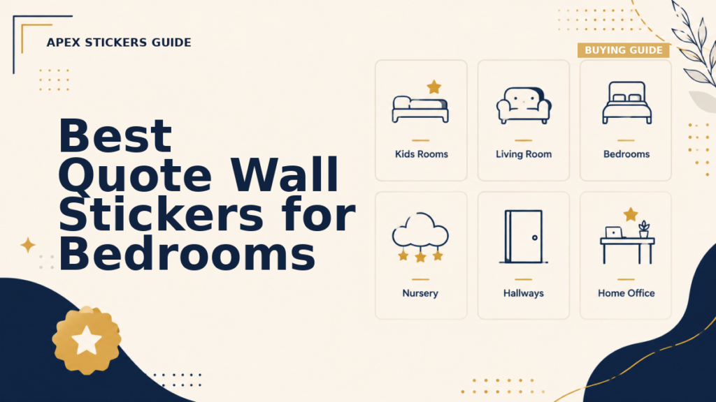 Best Quote Wall Stickers for Bedrooms - Apex Stickers guide