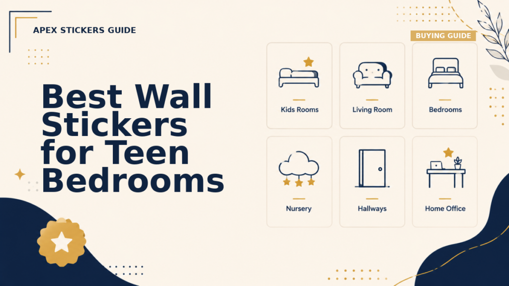 Best Wall Stickers for Teen Bedrooms - Apex Stickers guide