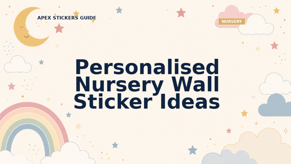 Personalised Nursery Wall Sticker Ideas - Apex Stickers guide