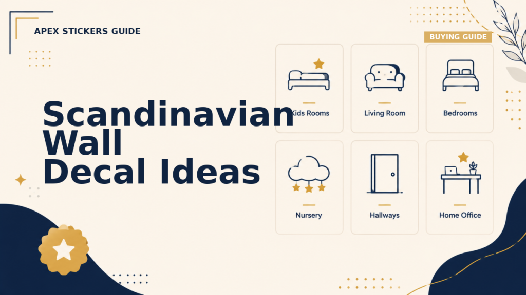 Scandinavian Wall Decal Ideas - Apex Stickers guide