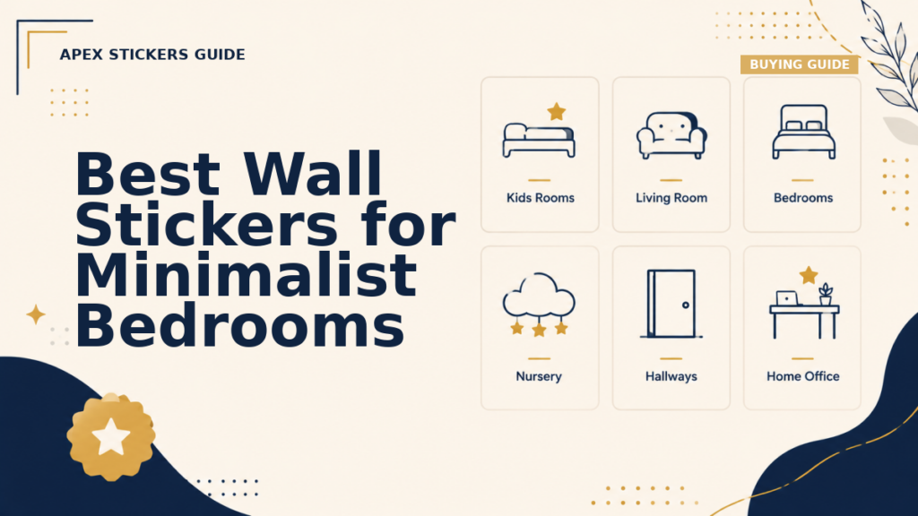 Best Wall Stickers for Minimalist Bedrooms - Apex Stickers guide