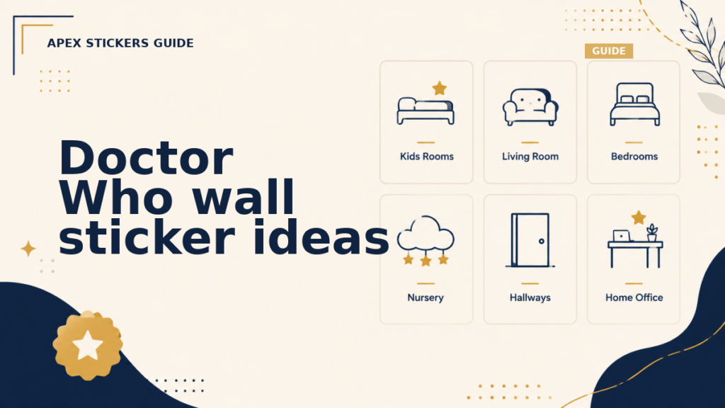 Doctor Who wall sticker ideas - Apex Stickers guide