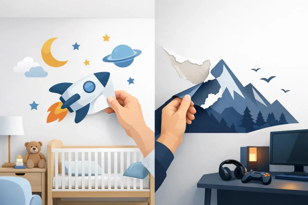 Do Wall Decals Damage Paint? Honest Answer