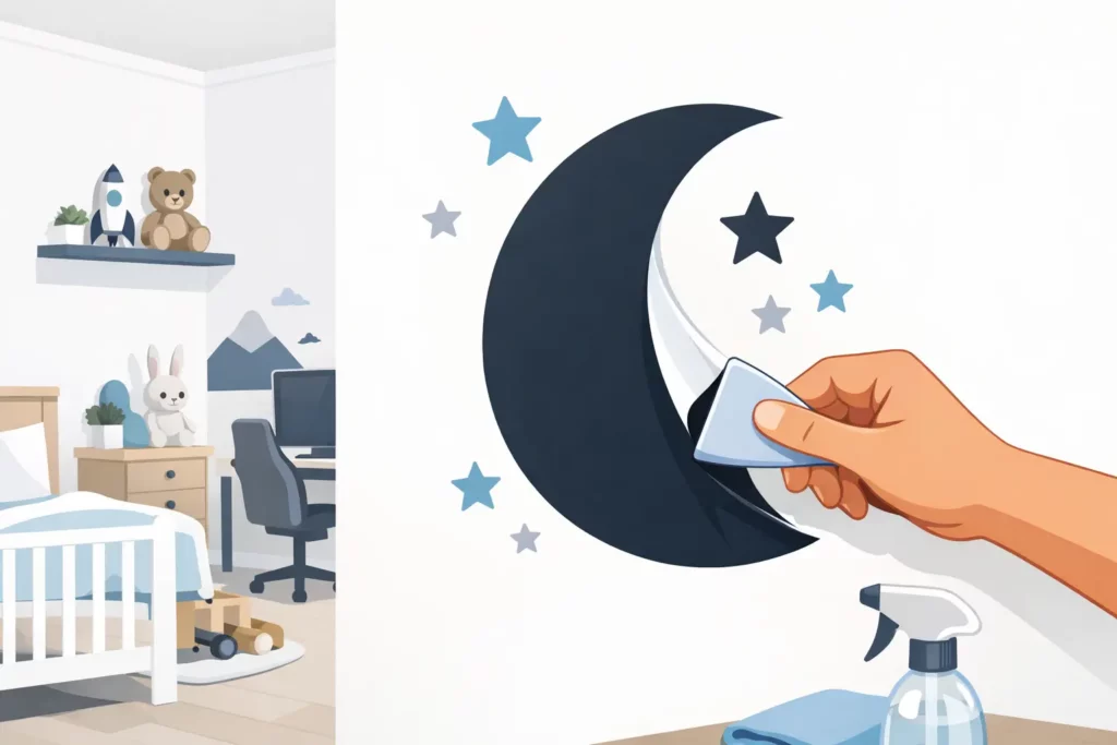 How to Remove Wall Decals Without Damage
