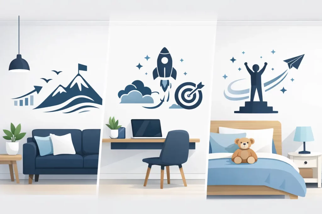 Motivational Quote Wall Stickers at Home