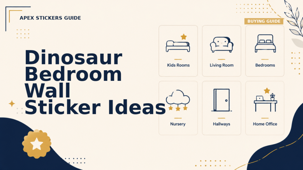 Dinosaur Bedroom Wall Sticker Ideas - Apex Stickers guide